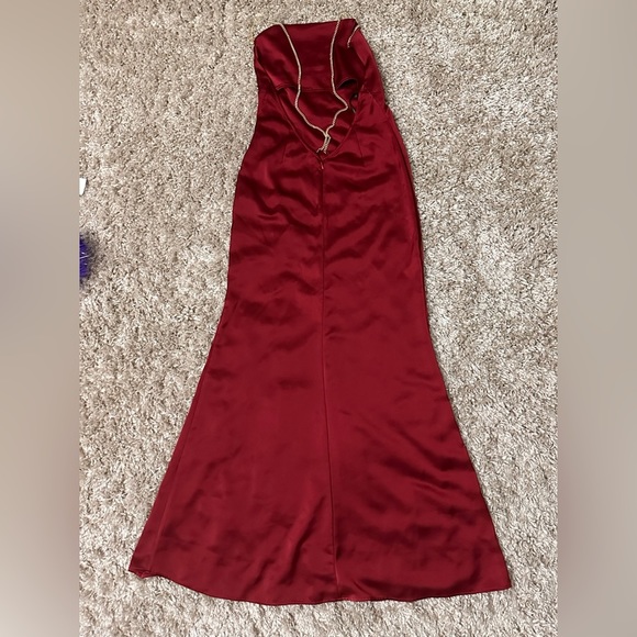 NWT REVOLVE 	NBD Alessi Gown in Burgundy - Picture 6 of 9